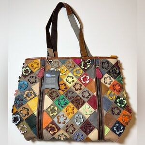 AmeriLeather Maxille Leather Hand / Tote Bag - NWT